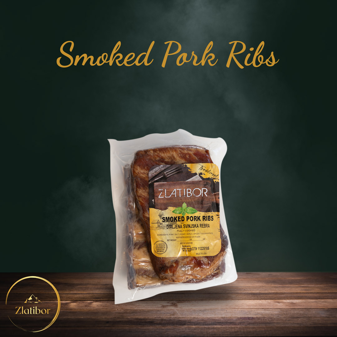 smoked pork ribs pasulj